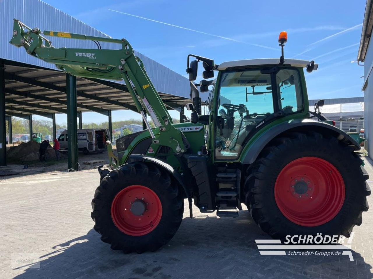 Traktor del tipo Fendt 516 S4 POWER + CARGO 4X80DW, Gebrauchtmaschine In Wildeshausen (Immagine 7)