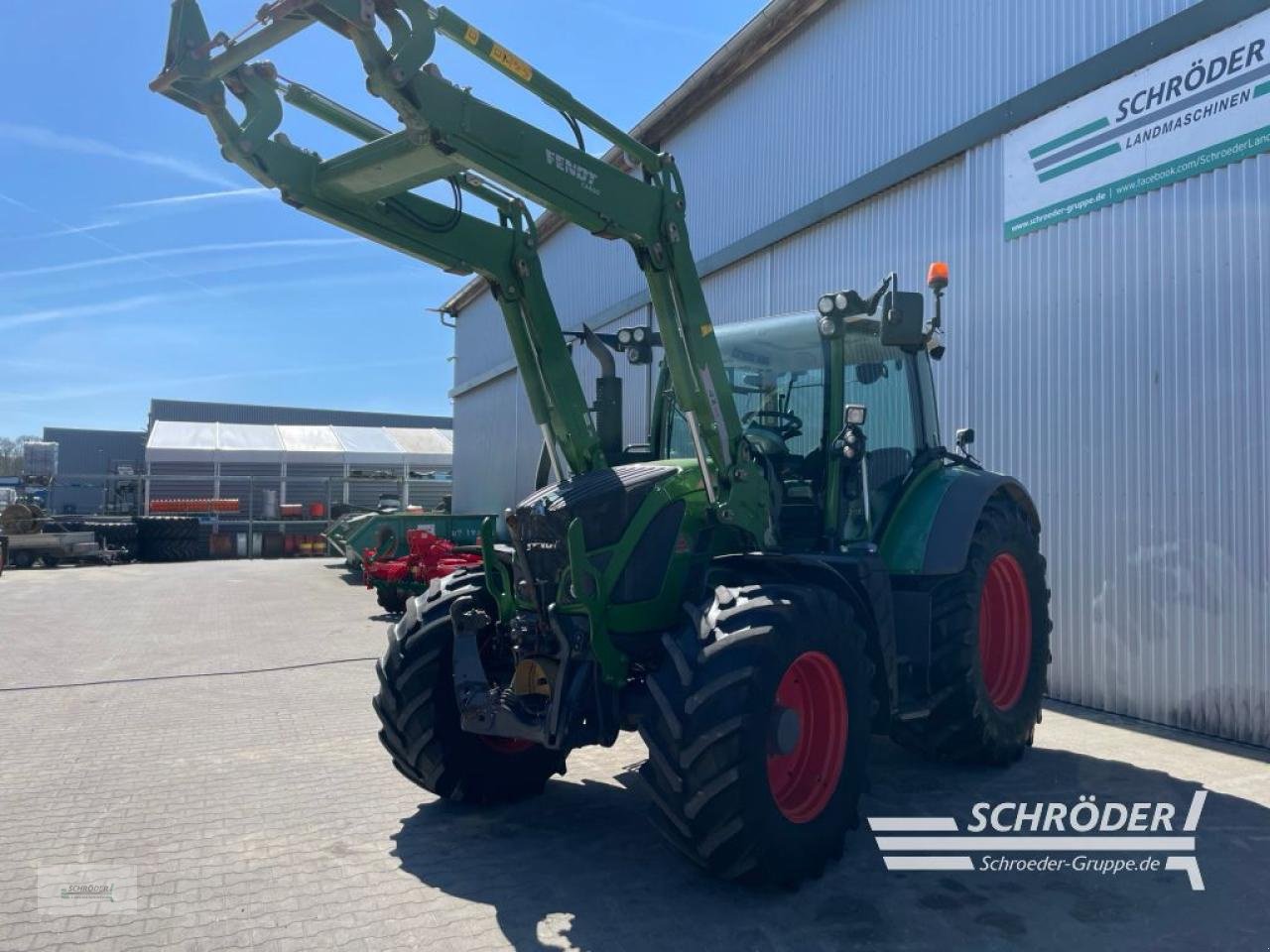 Traktor del tipo Fendt 516 S4 POWER + CARGO 4X80DW, Gebrauchtmaschine In Wildeshausen (Immagine 8)