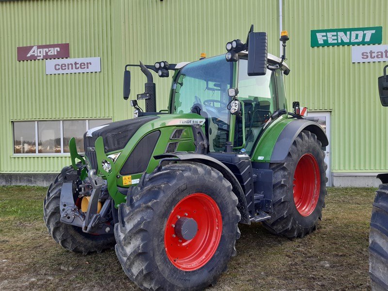 Traktor des Typs Fendt 516 S4 Profi +, Gebrauchtmaschine in Hindelbank (Bild 1)