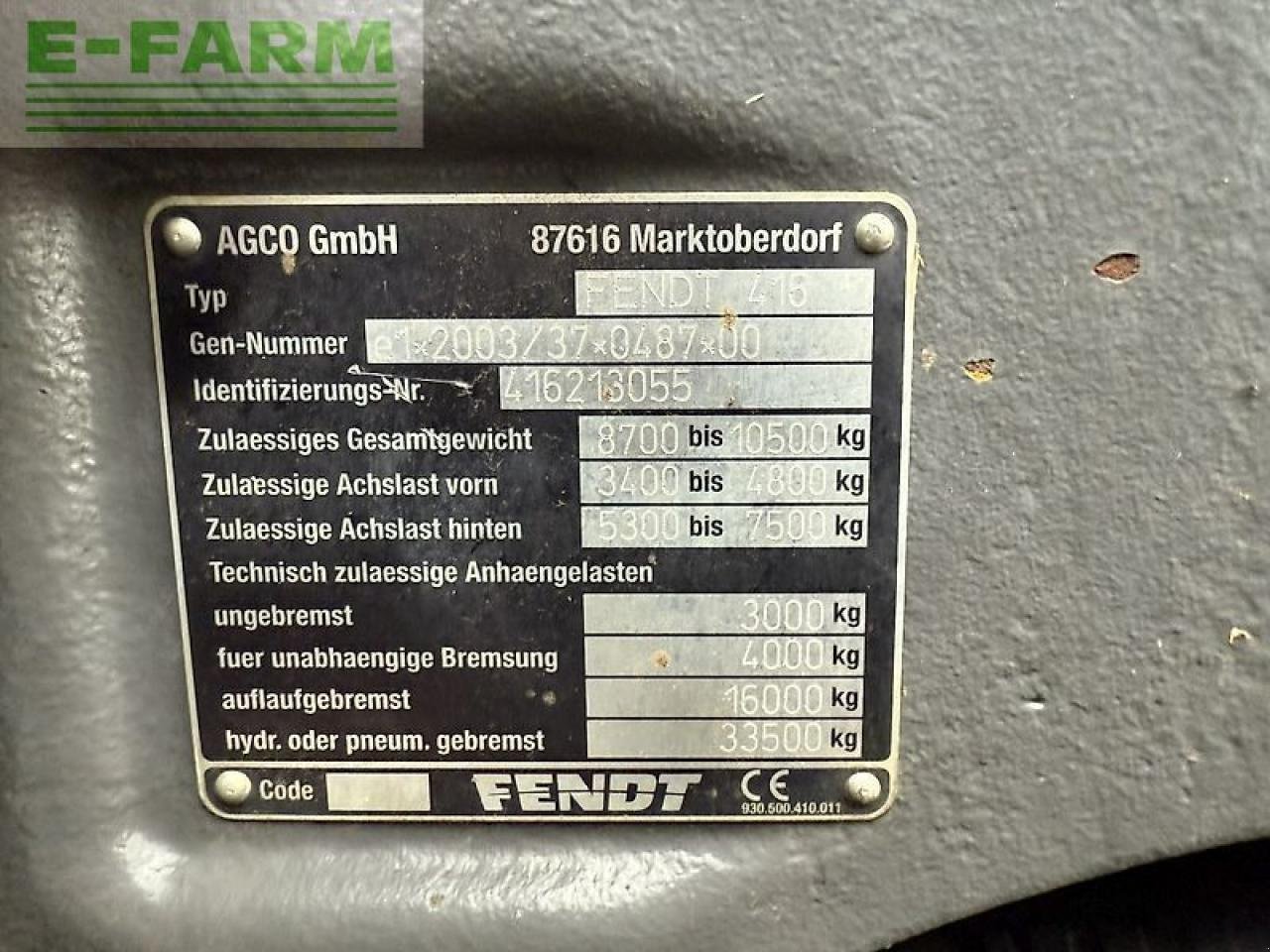 Traktor del tipo Fendt 516 scr profi, Gebrauchtmaschine en gg VEGHEL (Imagen 10)