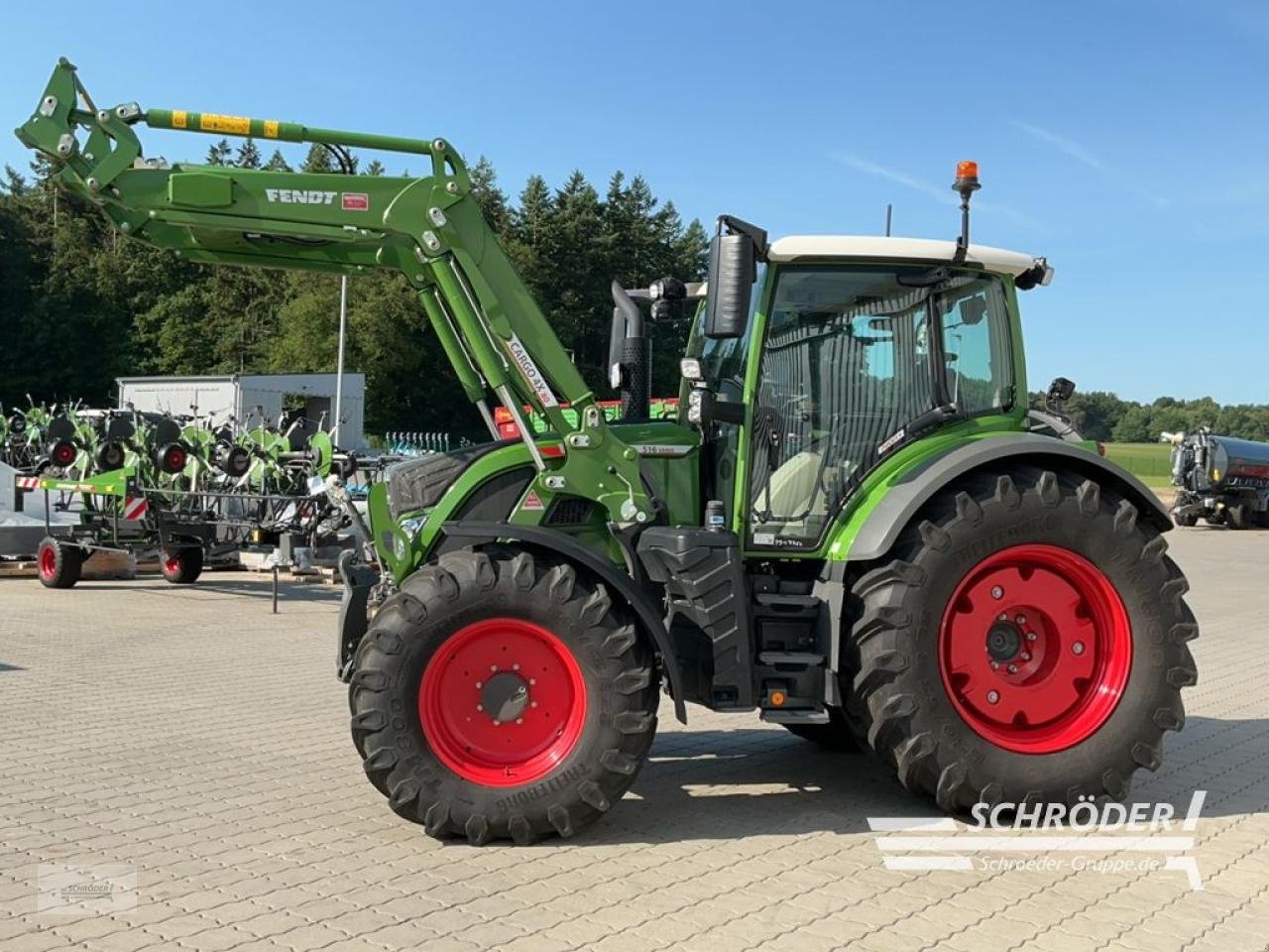 Traktor typu Fendt 516 VARIO GEN3 PROFI PLUS, Gebrauchtmaschine v Wildeshausen (Obrázek 9)
