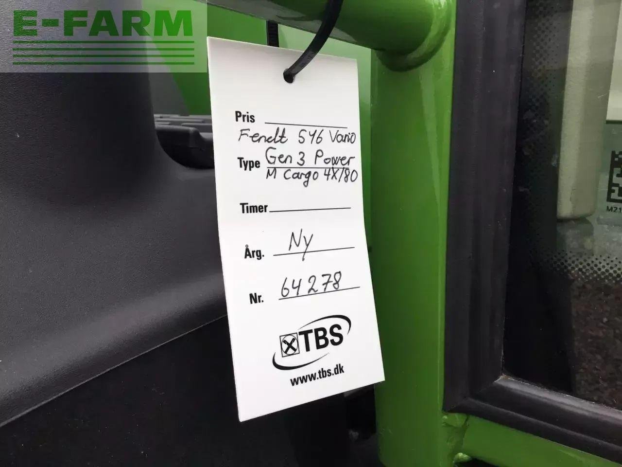 Traktor a típus Fendt 516 vario gen3, Gebrauchtmaschine ekkor: RANDERS SV (Kép 6)