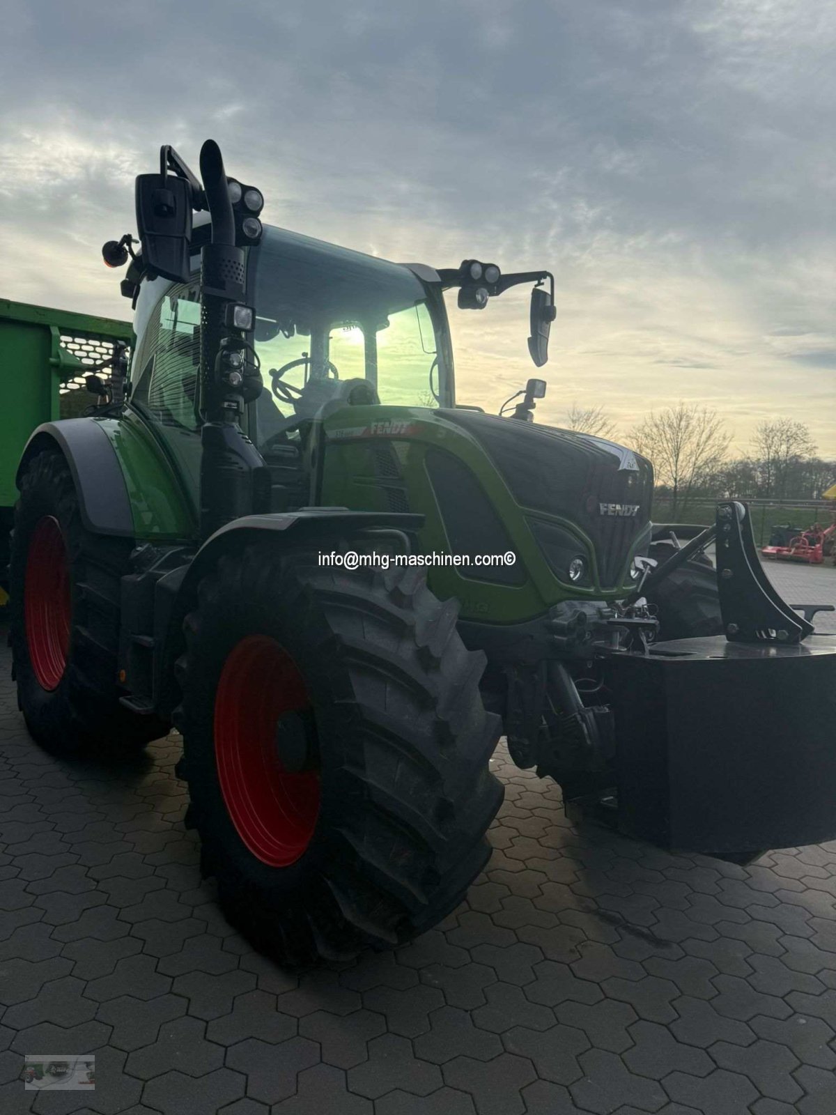 Traktor типа Fendt 516 Vario GPS nur 565 h, Gebrauchtmaschine в Gescher (Фотография 4)