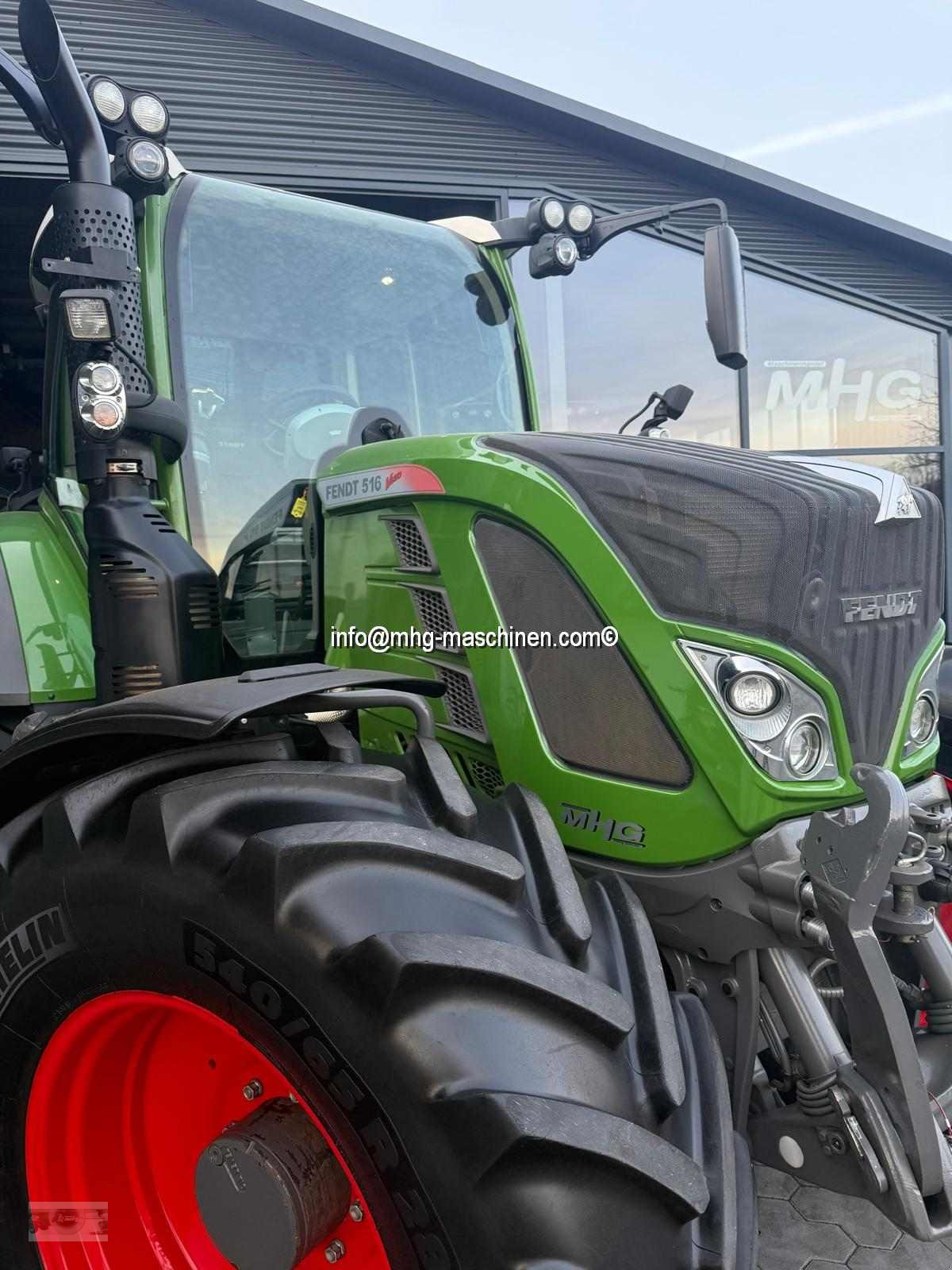 Traktor van het type Fendt 516 Vario Profi Plus Schlepper, Gebrauchtmaschine in Gescher (Foto 1)