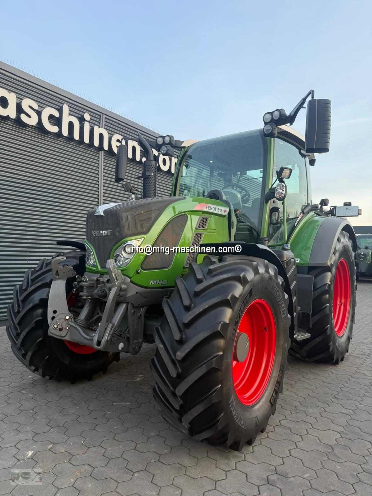 Traktor van het type Fendt 516 Vario Profi Plus Schlepper, Gebrauchtmaschine in Gescher (Foto 4)