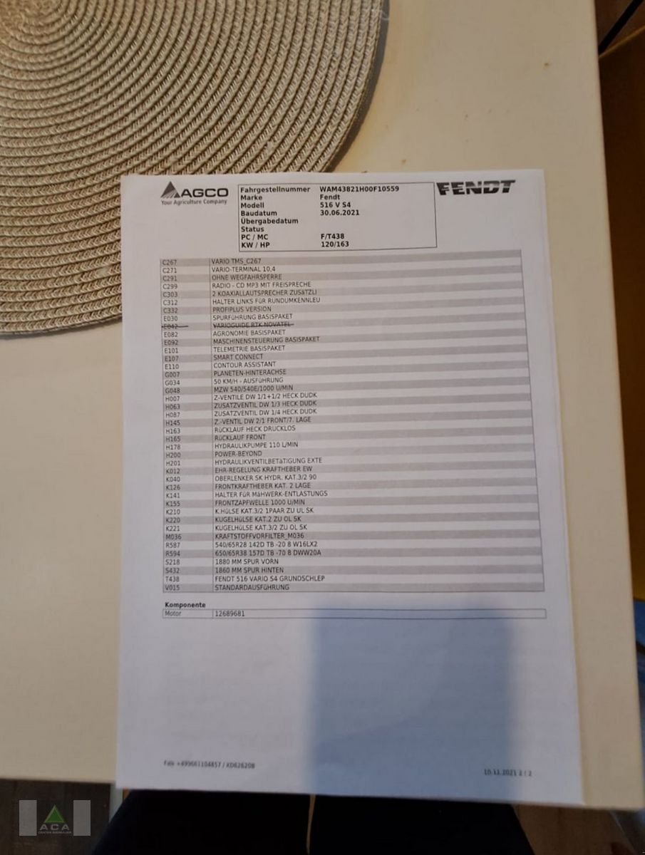 Traktor tip Fendt 516 Vario ProfiPlus, Gebrauchtmaschine in Markt Hartmannsdorf (Poză 15)