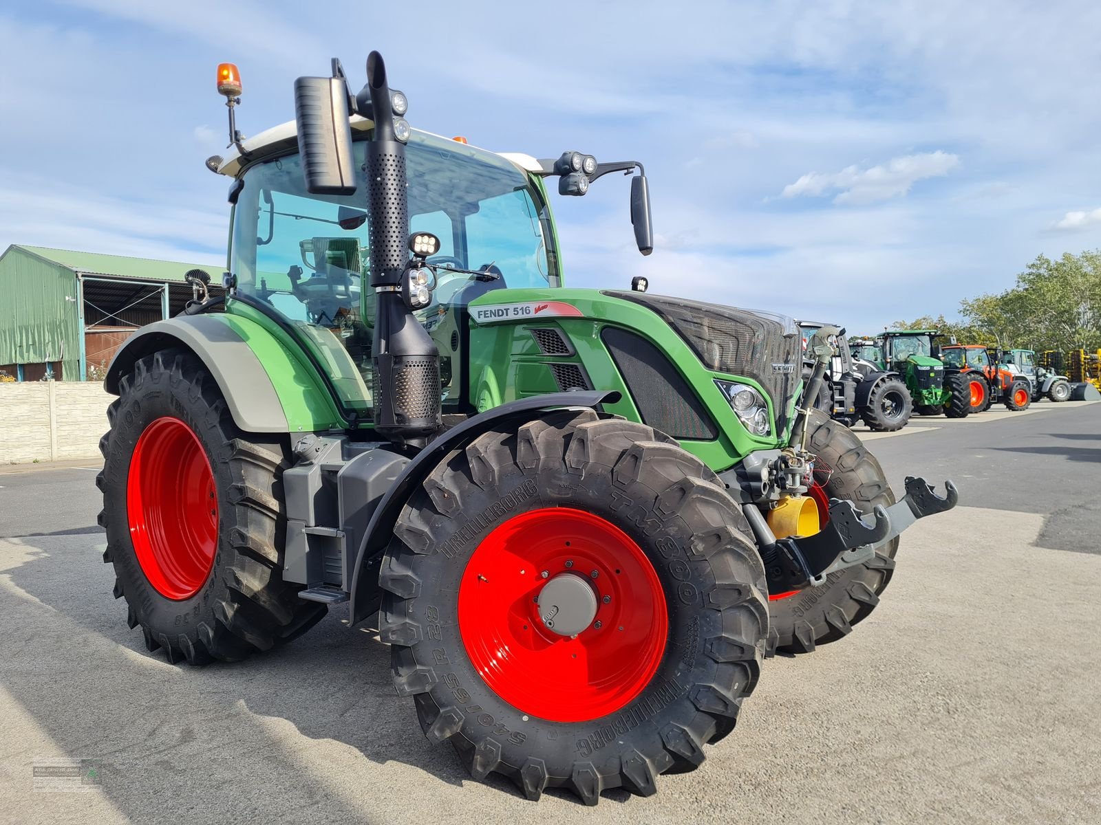 Traktor of the type Fendt 516 Vario ProfiPlus, Gebrauchtmaschine in Gerasdorf (Picture 8)