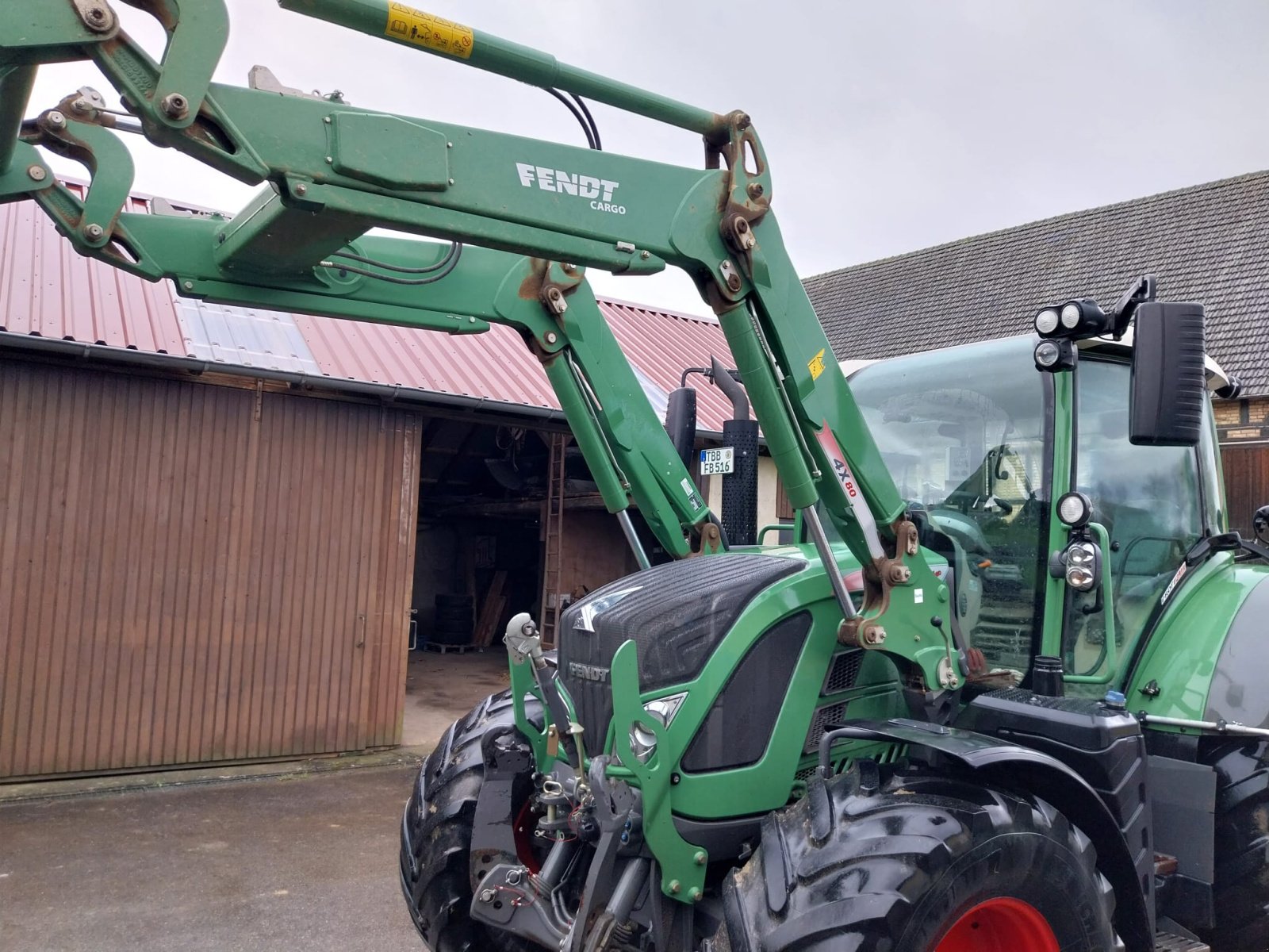Traktor Türe ait Fendt 516 Vario ProfiPlus, Gebrauchtmaschine içinde Wittighausen (resim 1)