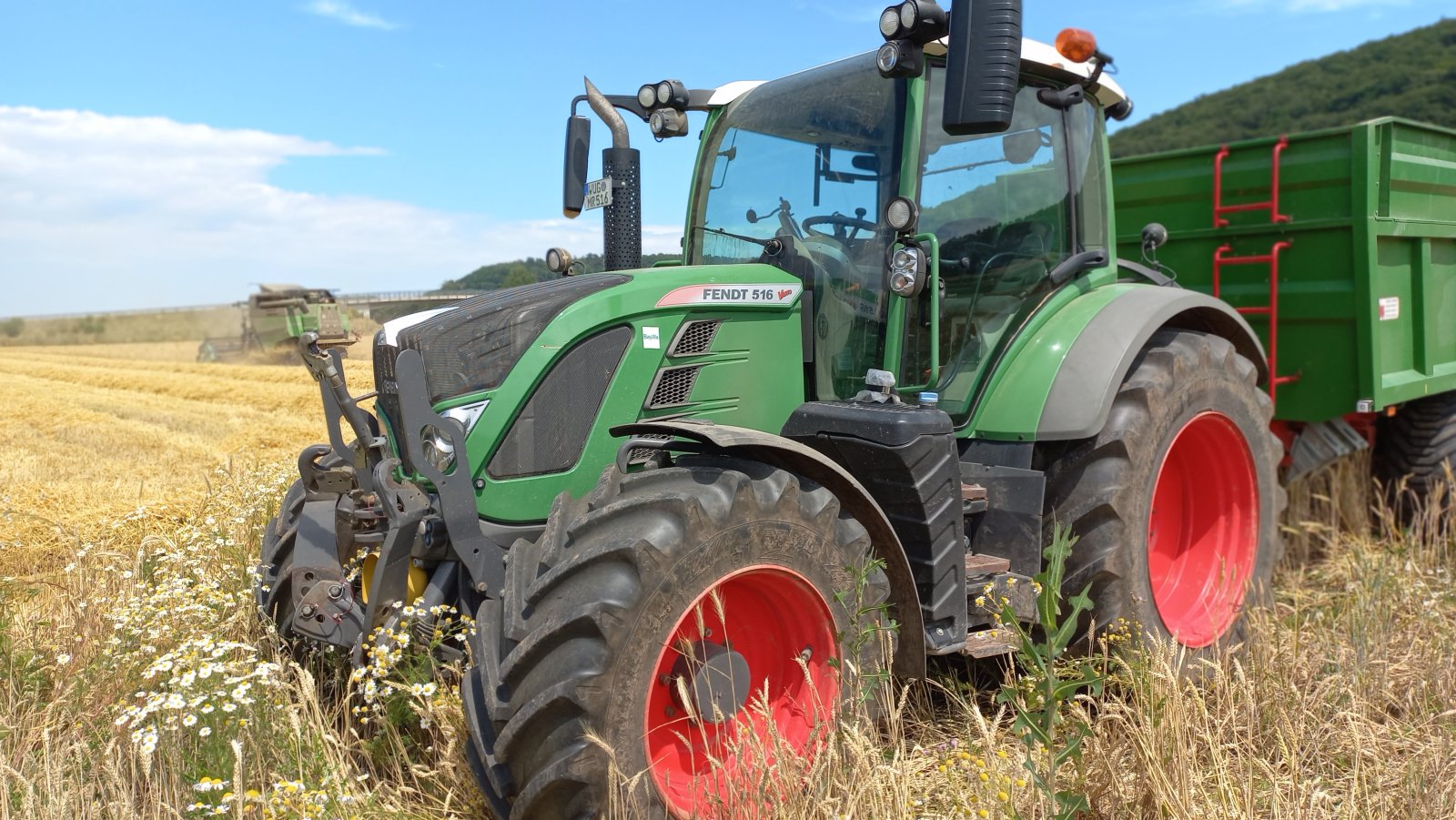 Traktor typu Fendt 516 Vario ProfiPlus, Gebrauchtmaschine w Weißenburg  (Zdjęcie 1)