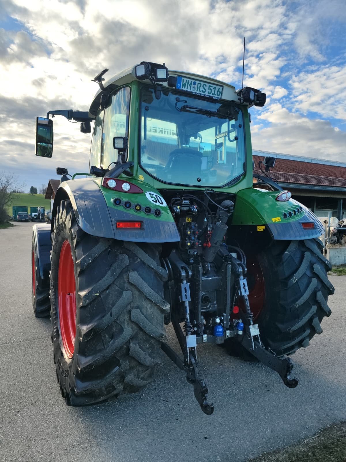 Traktor del tipo Fendt 516 Vario ProfiPlus, Gebrauchtmaschine en Eglfing (Imagen 3)