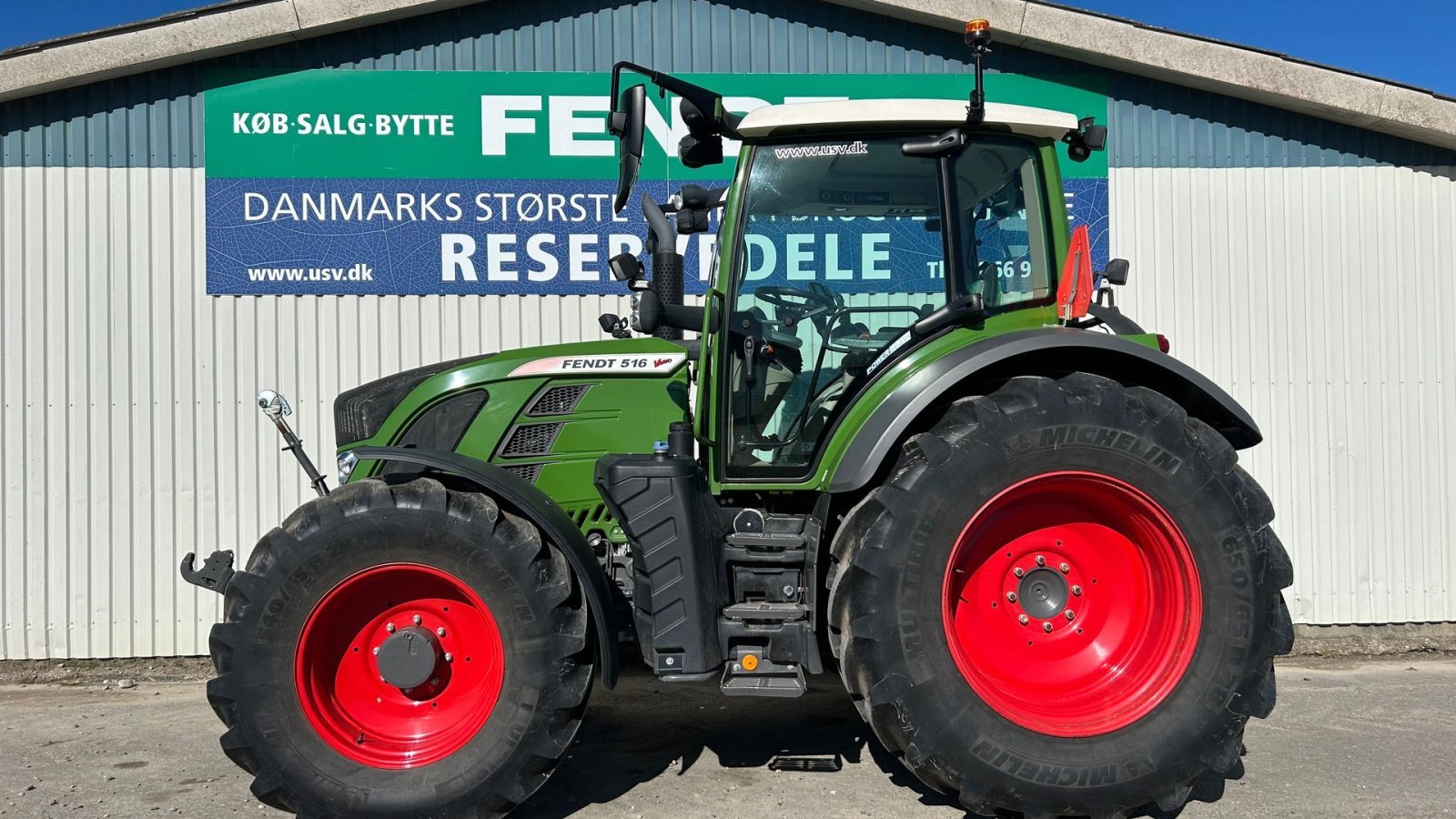 Traktor tipa Fendt 516 Vario S4 Power Plus  Få timer + Luft, Gebrauchtmaschine u Rødekro (Slika 1)
