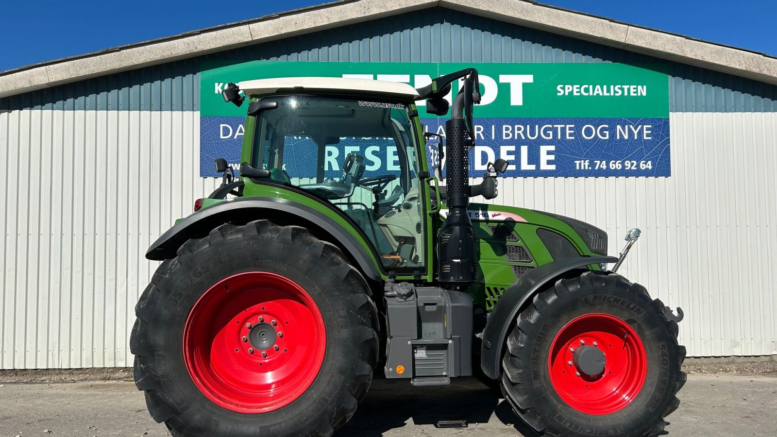 Traktor tipa Fendt 516 Vario S4 Power Plus  Få timer + Luft, Gebrauchtmaschine u Rødekro (Slika 4)