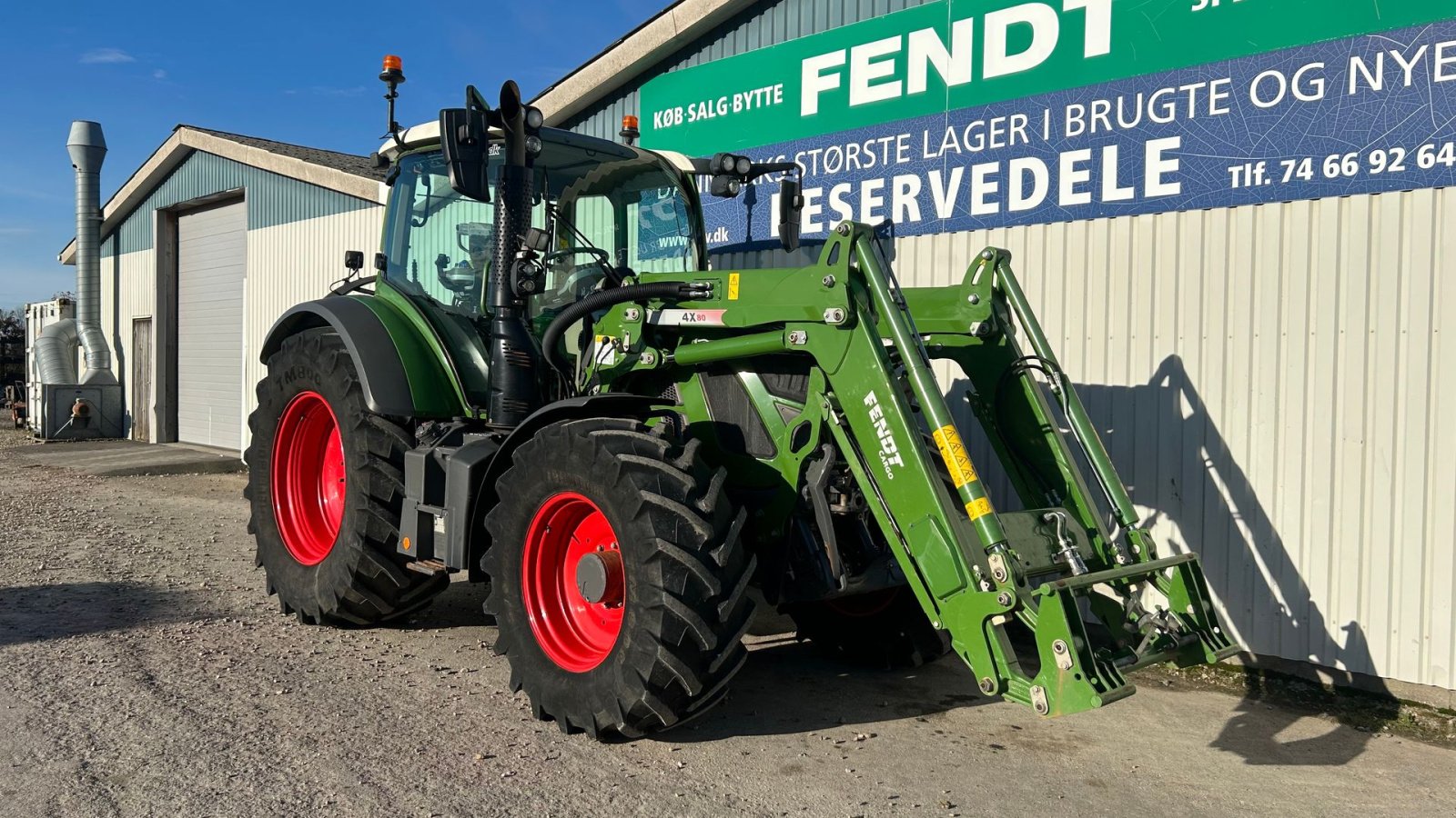 Traktor des Typs Fendt 516 Vario S4 Power Plus  Med Fendt Frontlæsser 4x80, Gebrauchtmaschine in Rødekro (Bild 5)