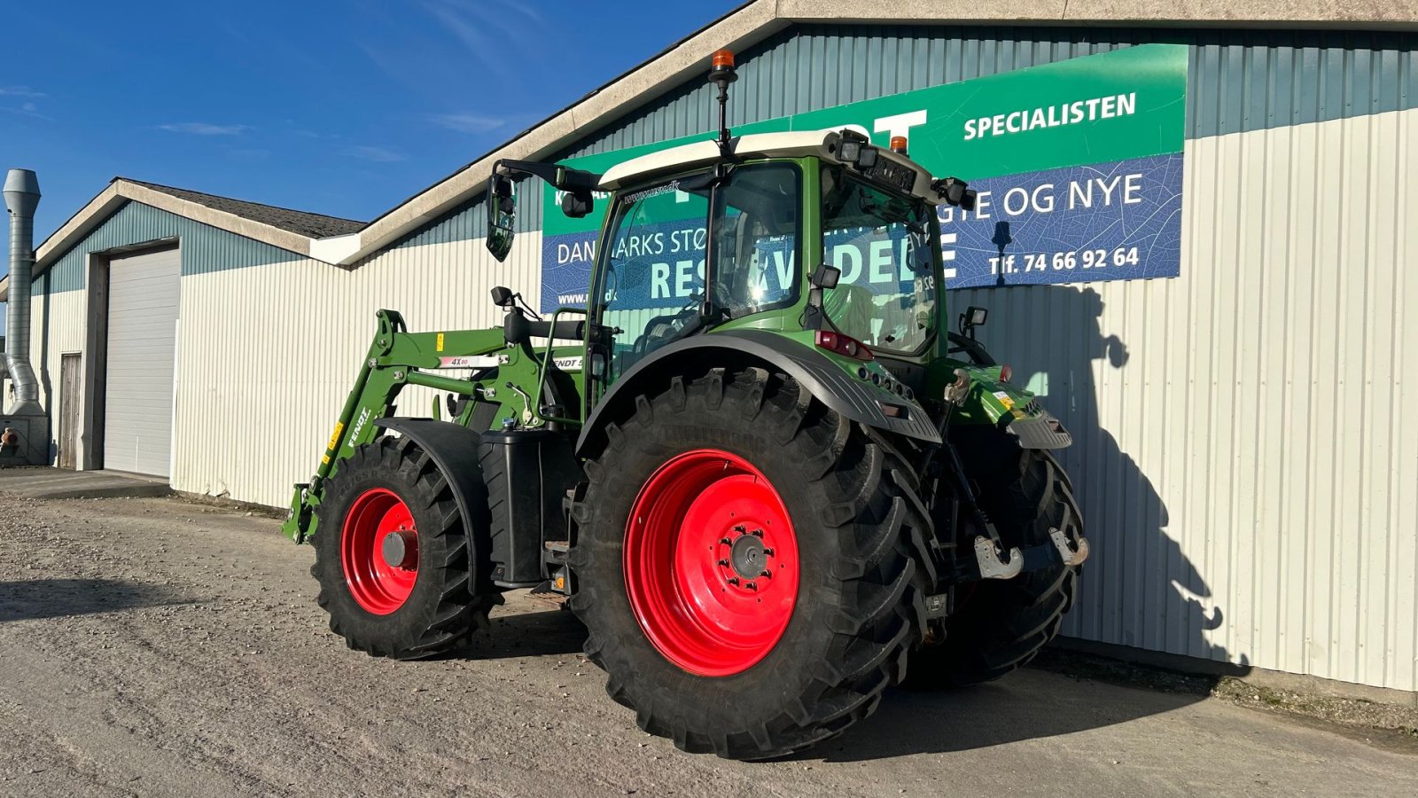 Traktor des Typs Fendt 516 Vario S4 Power Plus  Med Fendt Frontlæsser 4x80, Gebrauchtmaschine in Rødekro (Bild 2)
