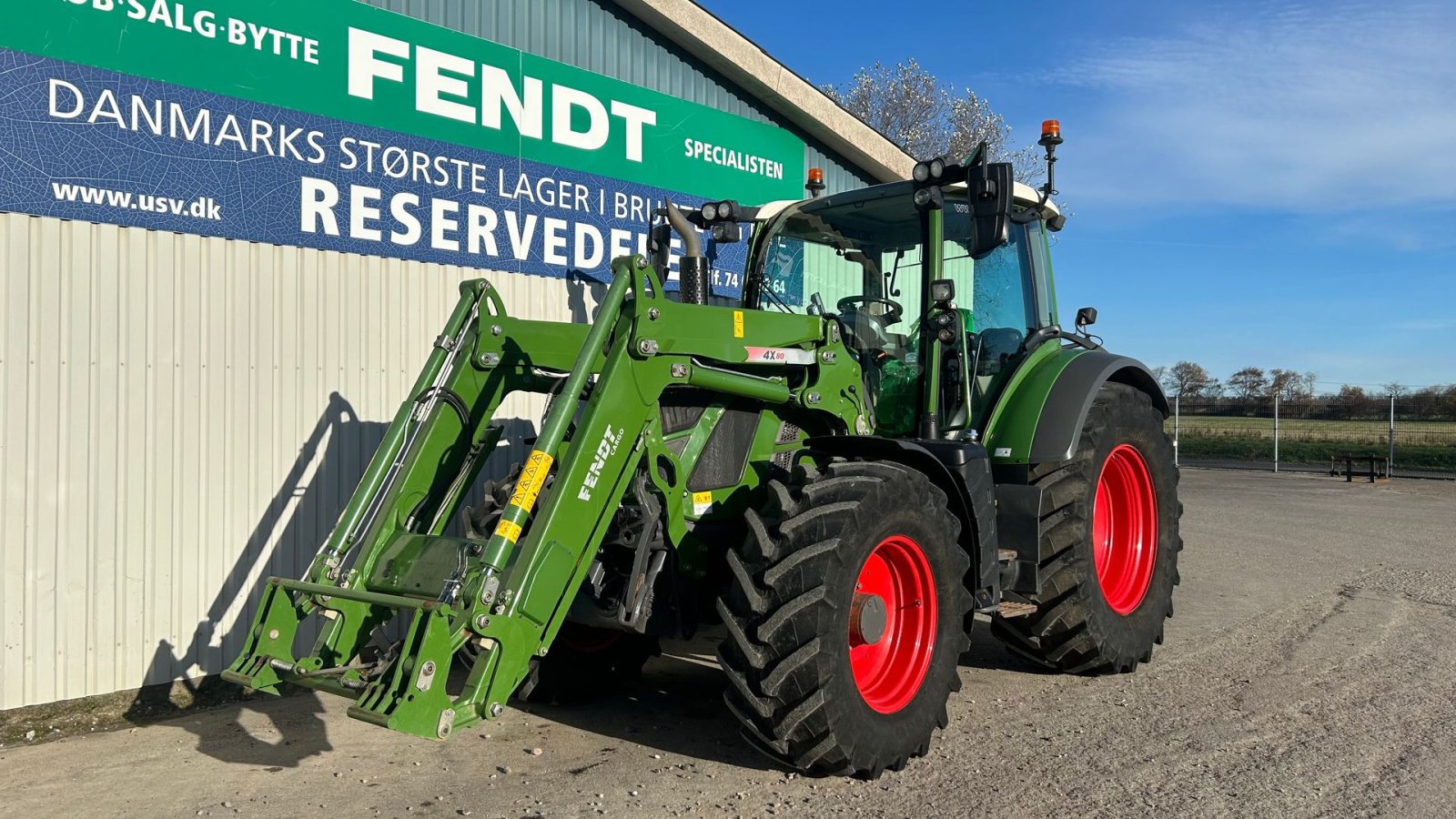 Traktor des Typs Fendt 516 Vario S4 Power Plus  Med Fendt Frontlæsser 4x80, Gebrauchtmaschine in Rødekro (Bild 3)