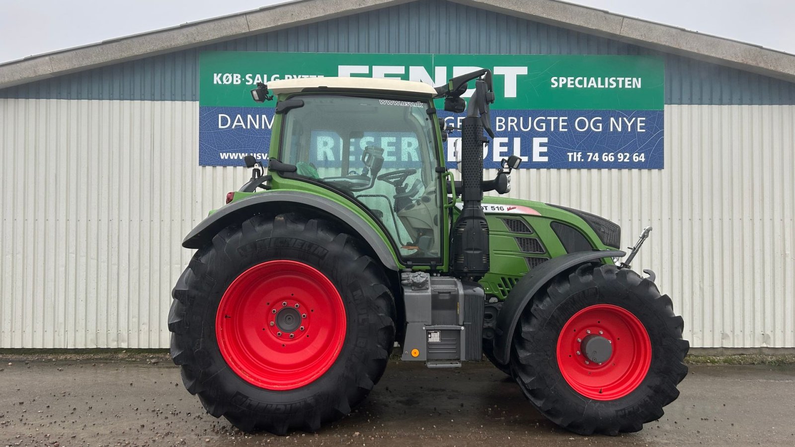 Traktor Türe ait Fendt 516 Vario S4 Power Plus, Gebrauchtmaschine içinde Rødekro (resim 4)