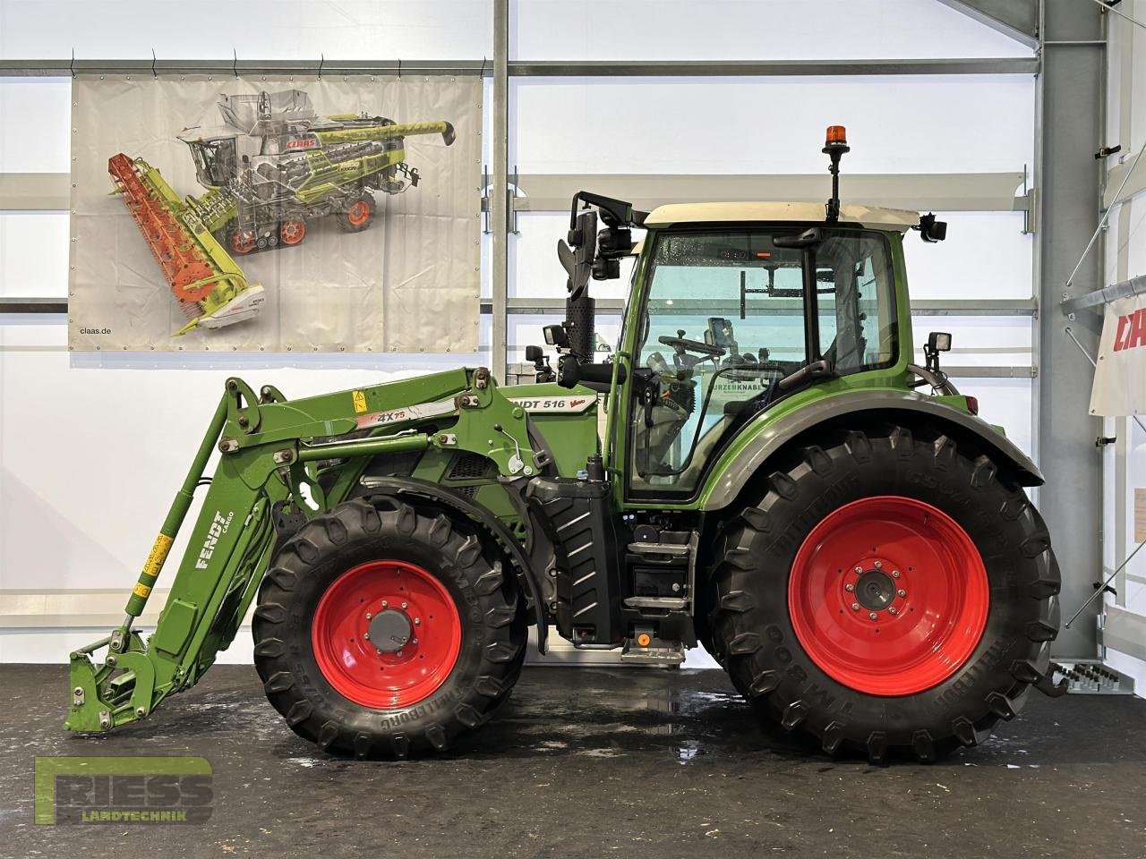 Traktor typu Fendt 516 Vario S4 Power, Gebrauchtmaschine w Homberg (Ohm) - Maulbach (Zdjęcie 14)