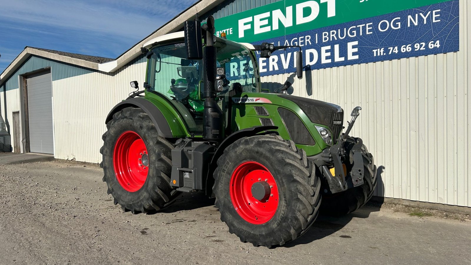 Traktor типа Fendt 516 Vario S4 Profi Plus Front PTO, Gebrauchtmaschine в Rødekro (Фотография 5)