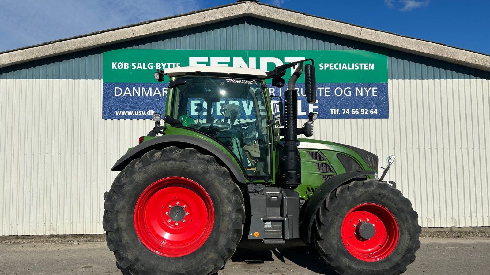 Traktor типа Fendt 516 Vario S4 Profi Plus Front PTO, Gebrauchtmaschine в Rødekro (Фотография 4)