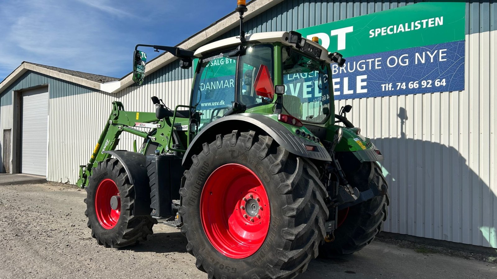 Traktor van het type Fendt 516 Vario S4 Profi Plus Med Fendt Frontlæsser 4x80, Gebrauchtmaschine in Rødekro (Foto 3)