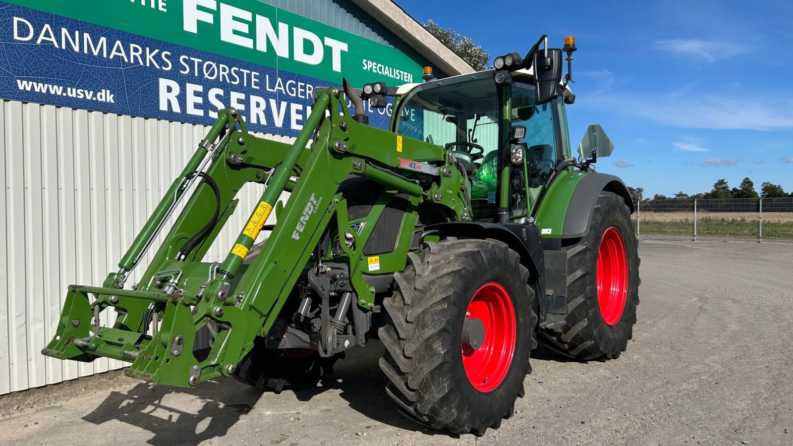 Traktor van het type Fendt 516 Vario S4 Profi Plus Med Fendt Frontlæsser 4x80, Gebrauchtmaschine in Rødekro (Foto 2)