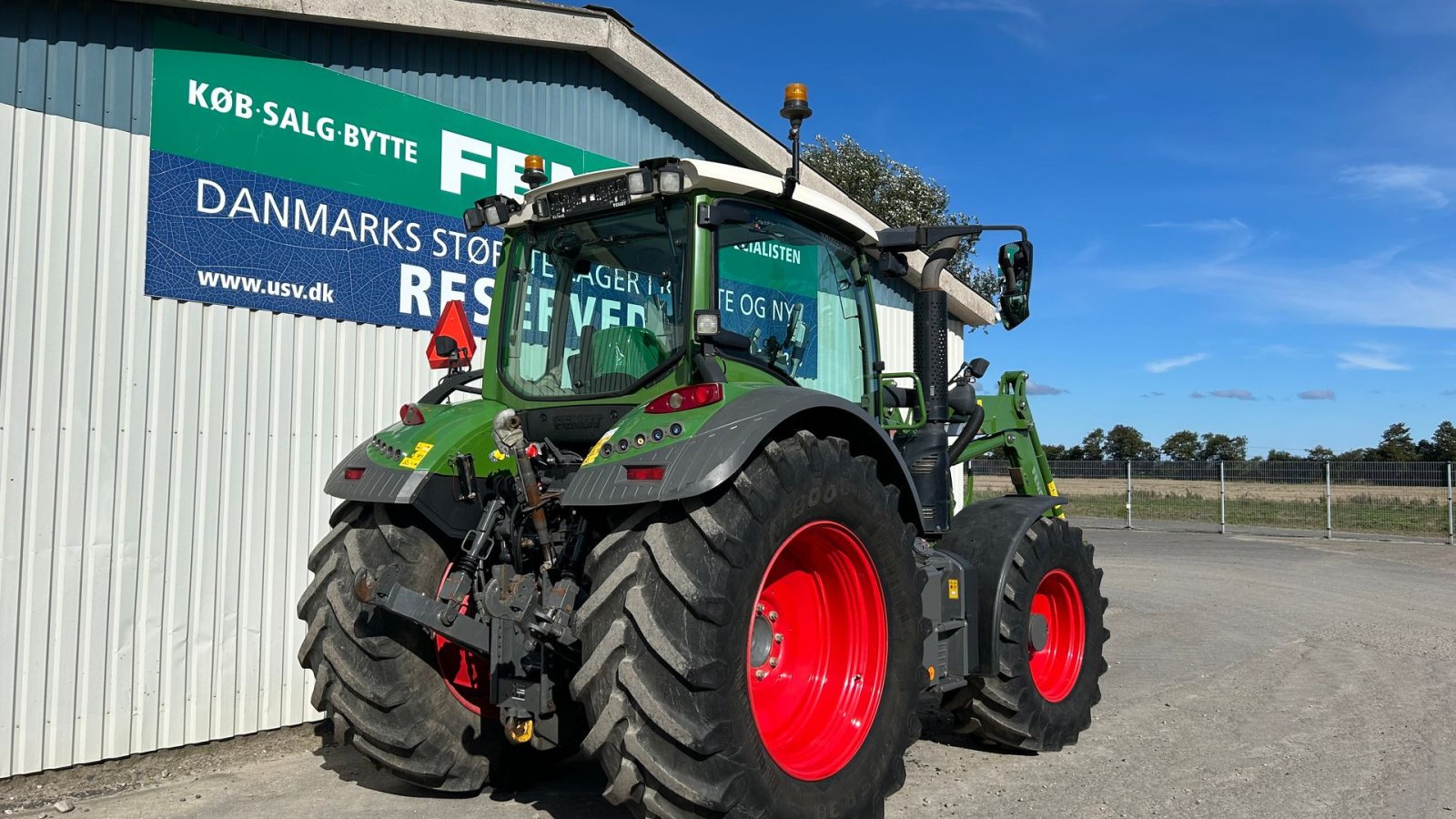 Traktor van het type Fendt 516 Vario S4 Profi Plus Med Fendt Frontlæsser 4x80, Gebrauchtmaschine in Rødekro (Foto 7)