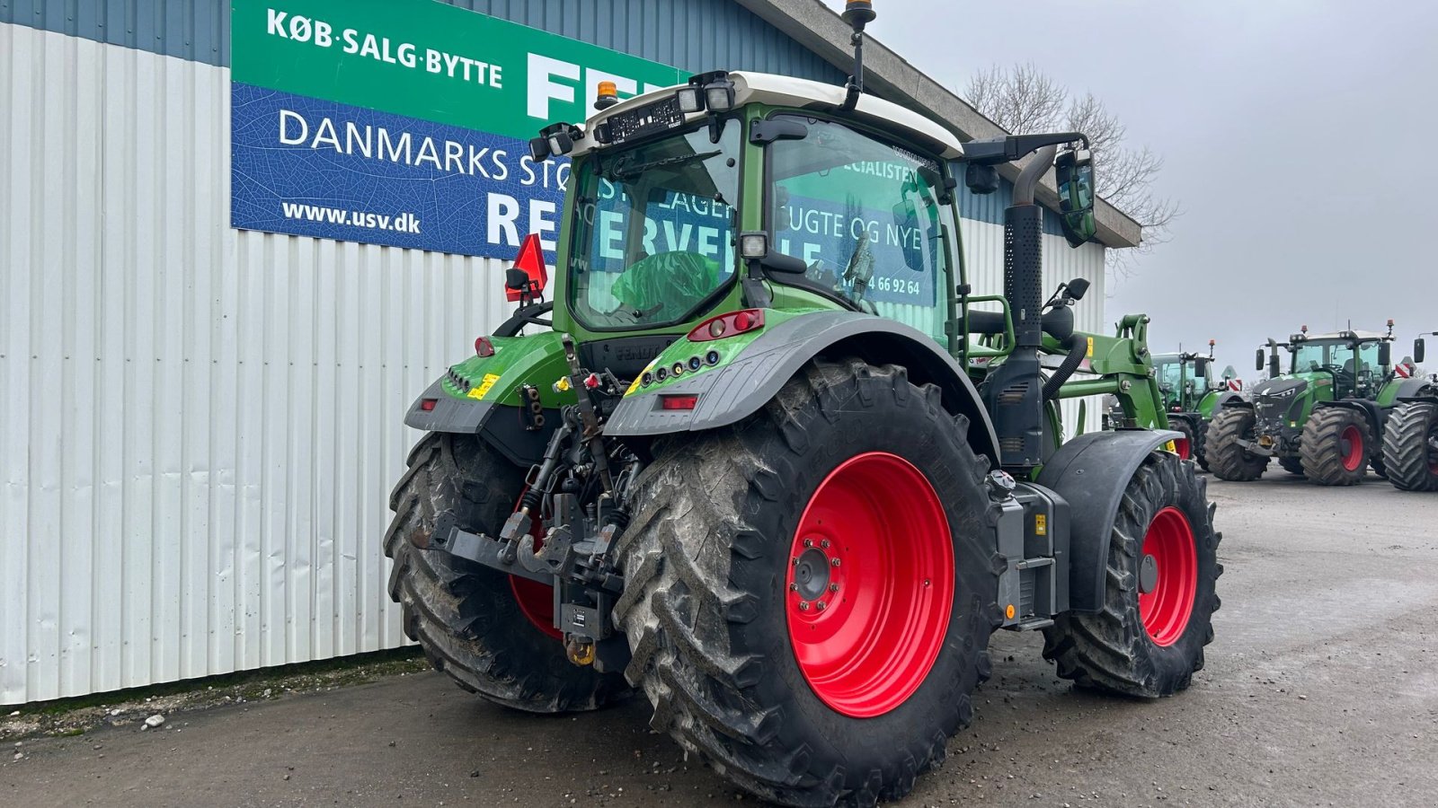 Traktor of the type Fendt 516 Vario S4 Profi Plus Med Fendt Frontlæsser 4X80, Gebrauchtmaschine in Rødekro (Picture 7)