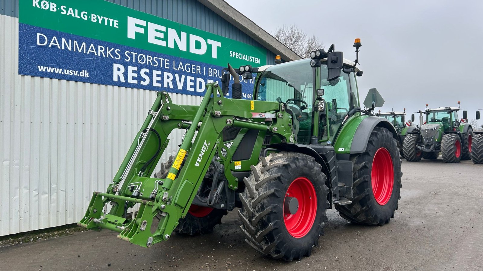 Traktor of the type Fendt 516 Vario S4 Profi Plus Med Fendt Frontlæsser 4X80, Gebrauchtmaschine in Rødekro (Picture 2)