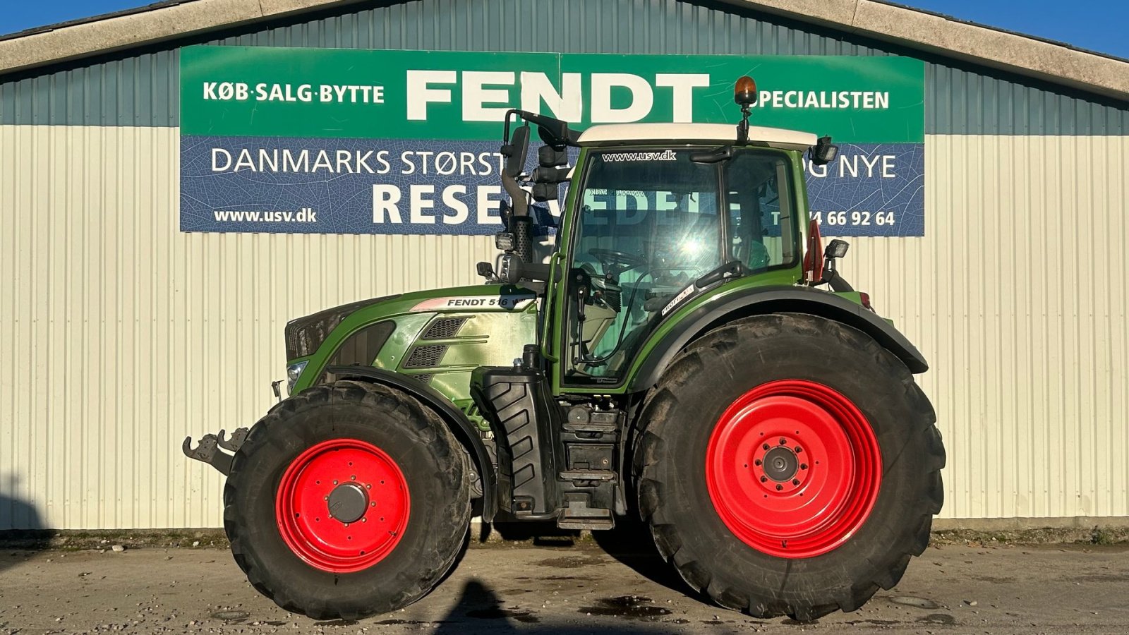 Traktor des Typs Fendt 516 Vario S4 Profi Plus Med Front PTO, Gebrauchtmaschine in Rødekro (Bild 1)