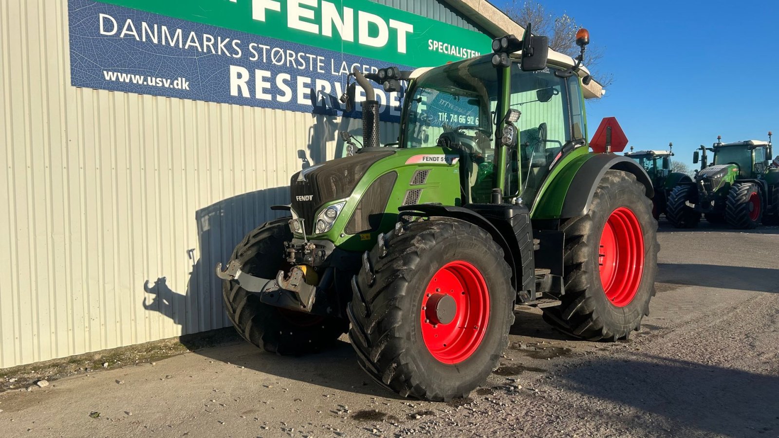 Traktor des Typs Fendt 516 Vario S4 Profi Plus Med Front PTO, Gebrauchtmaschine in Rødekro (Bild 2)