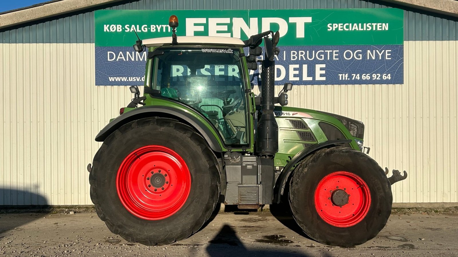 Traktor des Typs Fendt 516 Vario S4 Profi Plus Med Front PTO, Gebrauchtmaschine in Rødekro (Bild 4)
