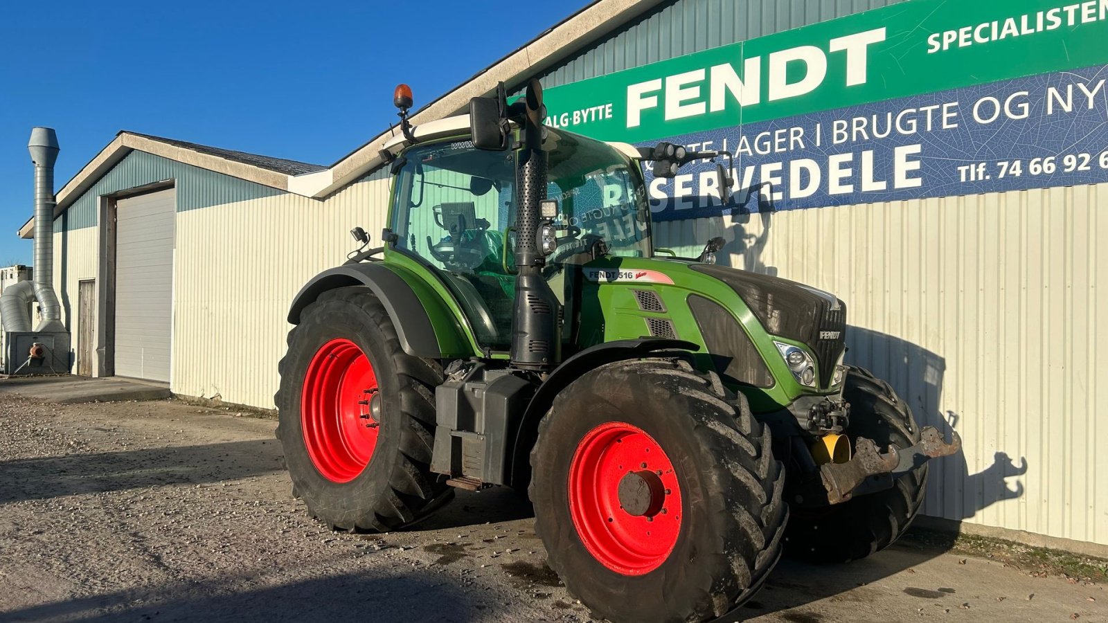 Traktor des Typs Fendt 516 Vario S4 Profi Plus Med Front PTO, Gebrauchtmaschine in Rødekro (Bild 5)