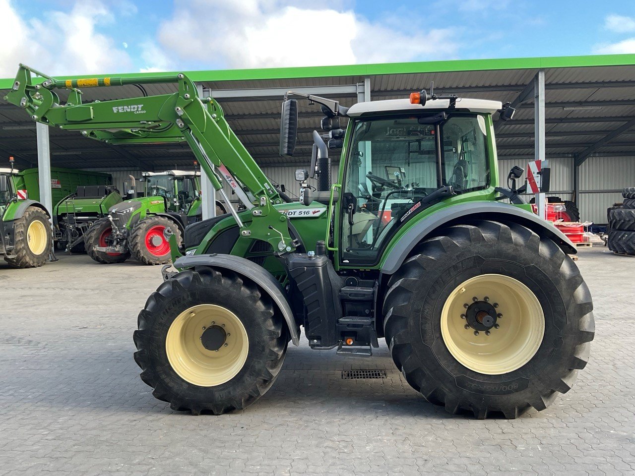 Traktor van het type Fendt 516 Vario S4 ProfiPlus, Gebrauchtmaschine in Gnutz (Foto 8)