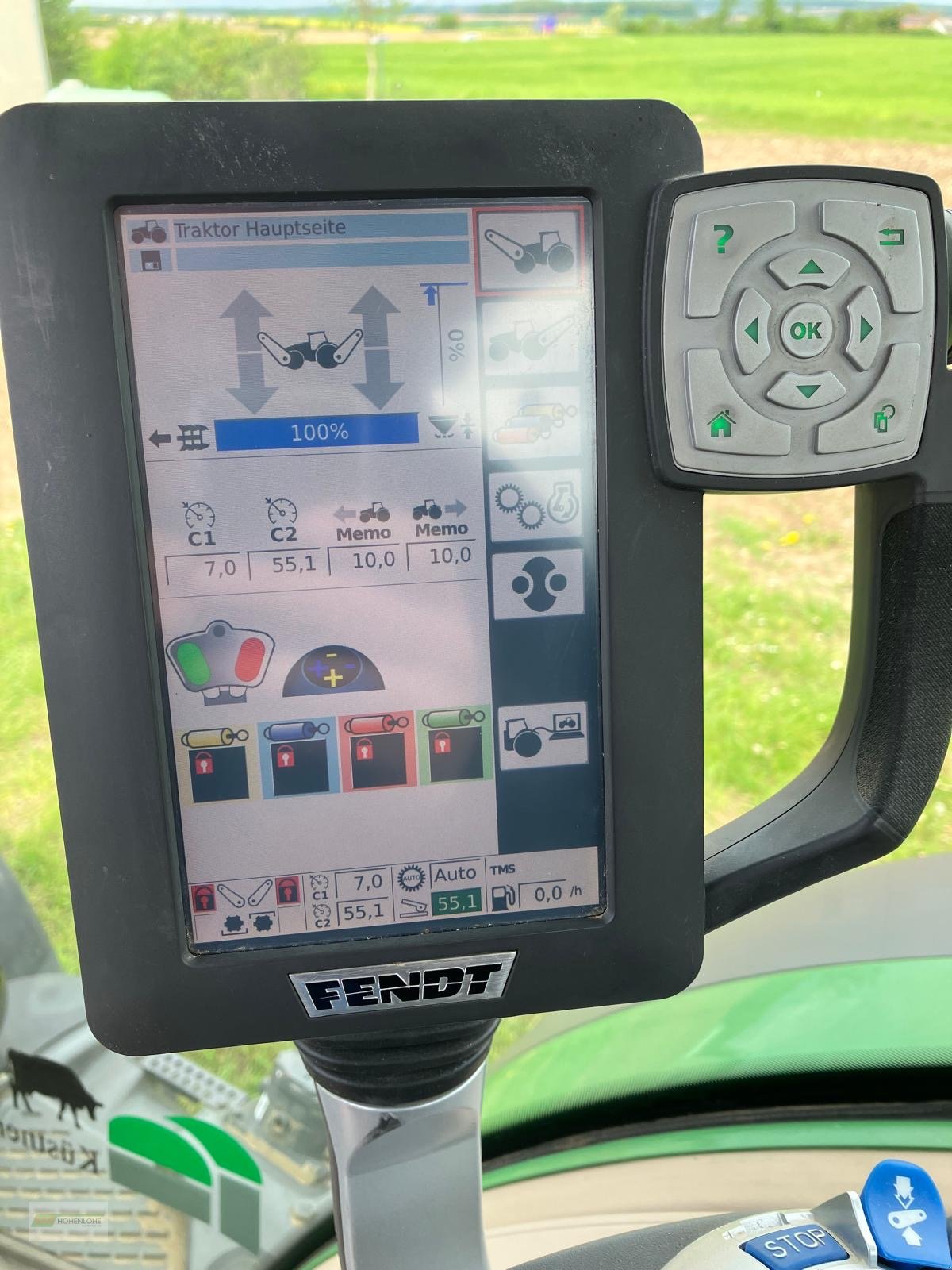 Traktor του τύπου Fendt 516 Vario SCR Power, Gebrauchtmaschine σε Waldenburg (Φωτογραφία 8)