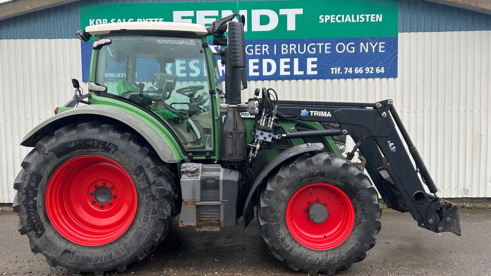 Traktor des Typs Fendt 516 Vario SCR Profi Plus Med Trima +4P Frontlæsser, Gebrauchtmaschine in Rødekro (Bild 3)