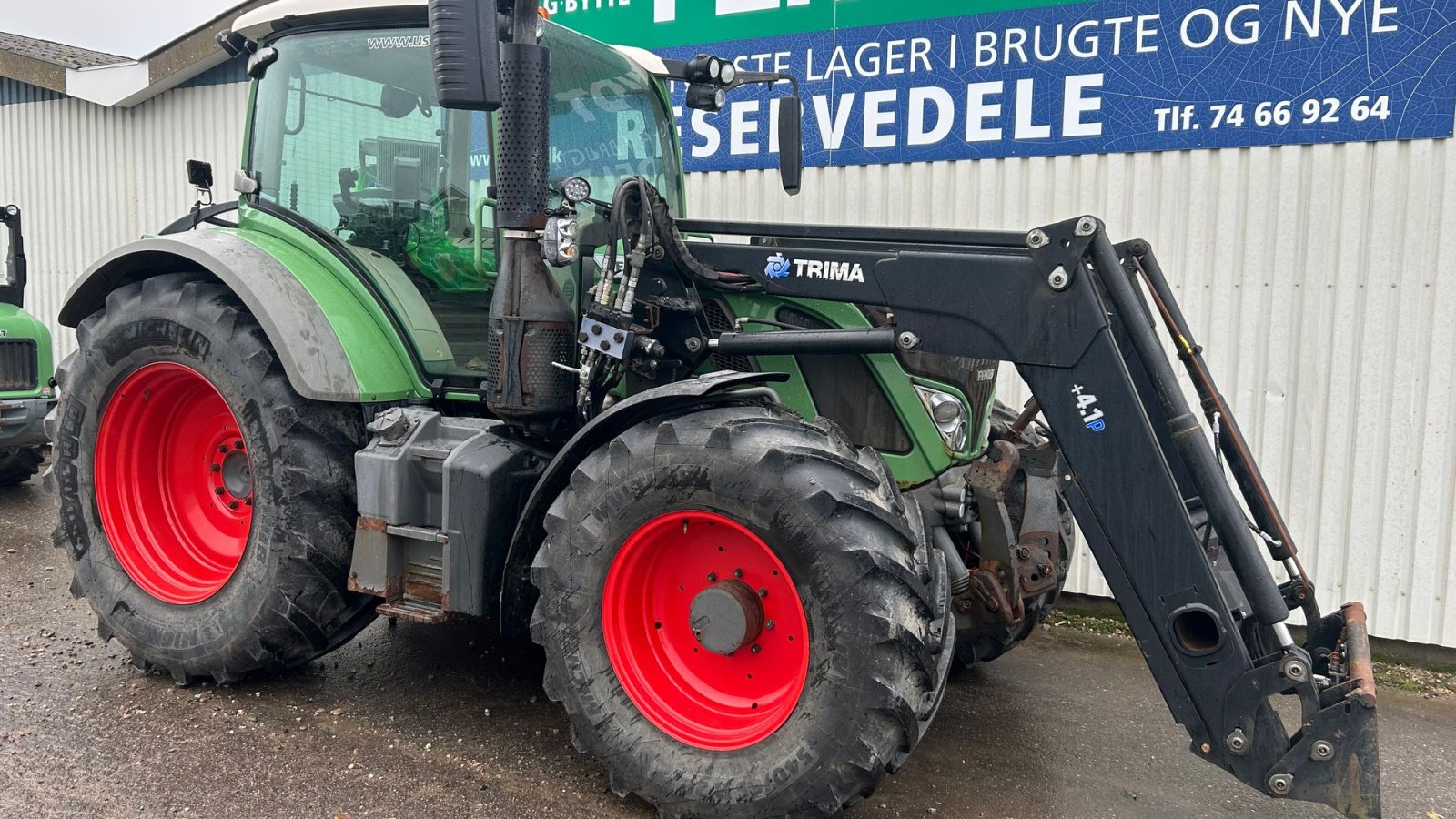 Traktor des Typs Fendt 516 Vario SCR Profi Plus Med Trima +4P Frontlæsser, Gebrauchtmaschine in Rødekro (Bild 4)