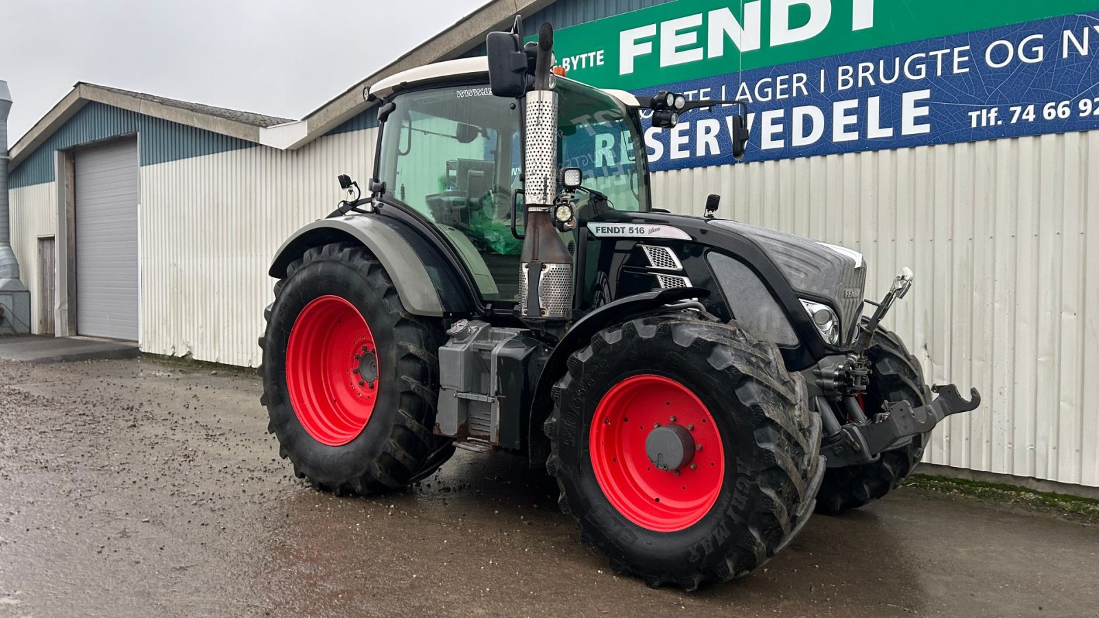 Traktor Türe ait Fendt 516 Vario SCR Profi Plus, Gebrauchtmaschine içinde Rødekro (resim 5)