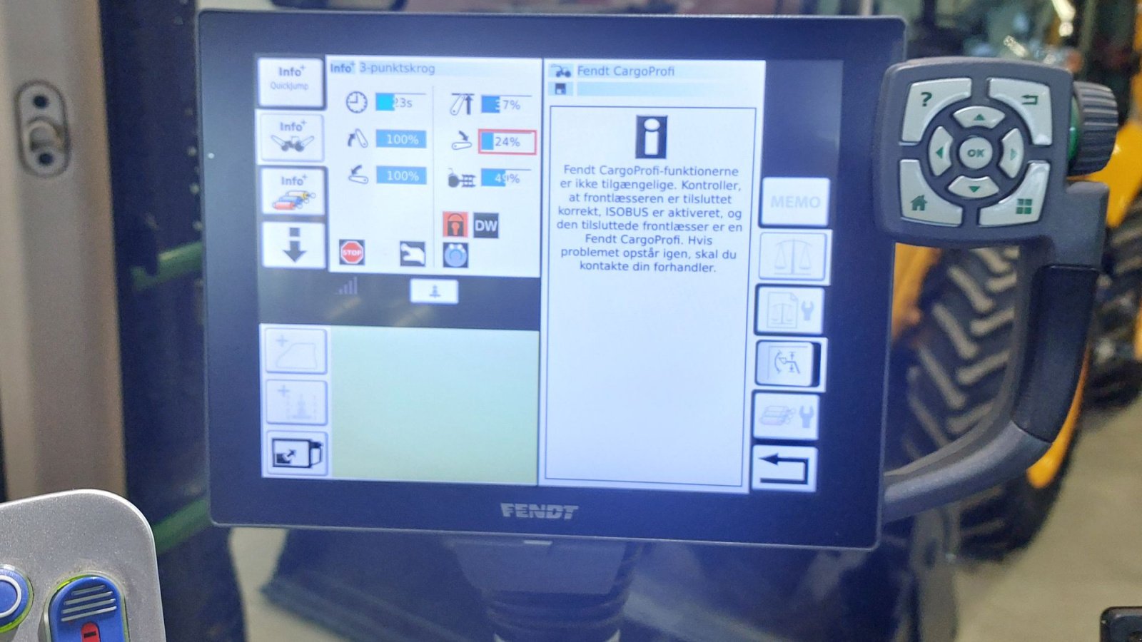 Traktor Türe ait Fendt 516 Vario SCR Profi Plus, Gebrauchtmaschine içinde Bredsten (resim 8)