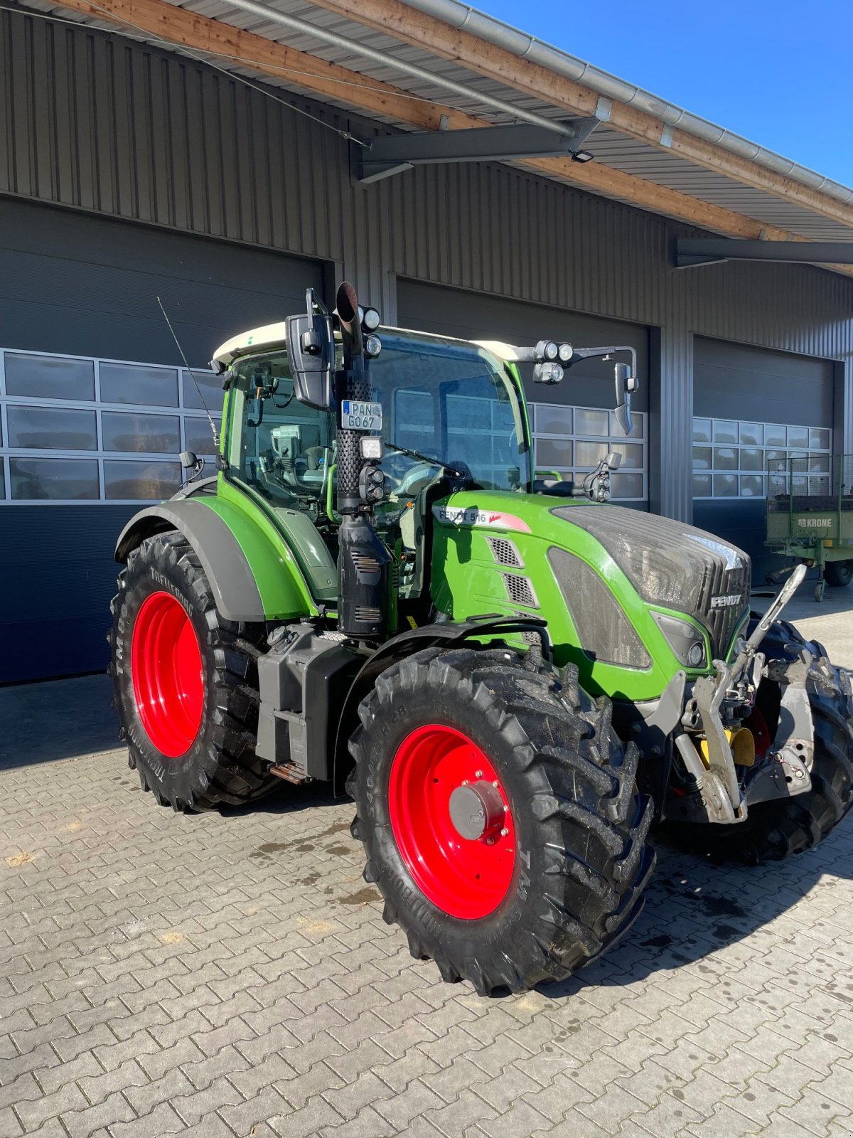Traktor du type Fendt 516 Vario, Gebrauchtmaschine en Oberbubach (Photo 1)