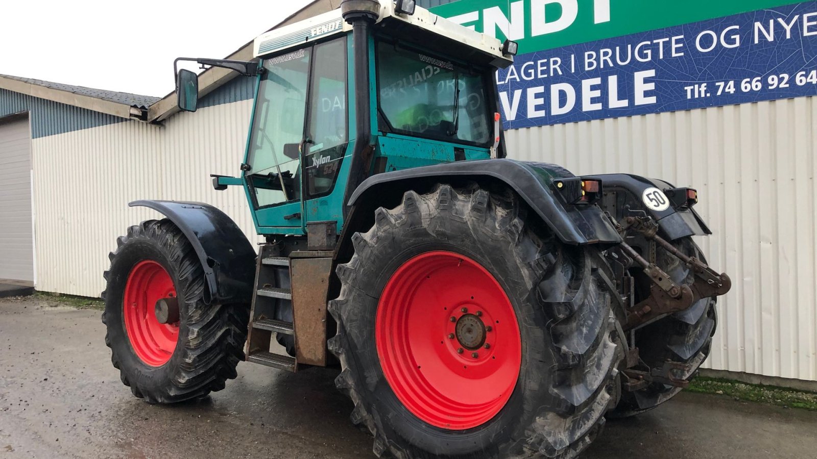 Traktor от тип Fendt 524 Xylon Luft + Front PTO, Gebrauchtmaschine в Rødekro (Снимка 8)
