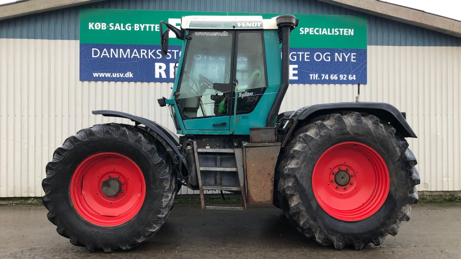 Traktor типа Fendt 524 Xylon Luftanlæg + Front PTO, Gebrauchtmaschine в Rødekro (Фотография 1)