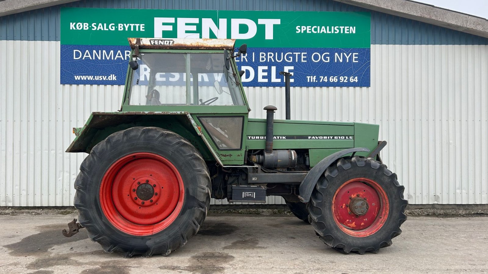 Traktor типа Fendt 610 LS, Gebrauchtmaschine в Rødekro (Фотография 4)