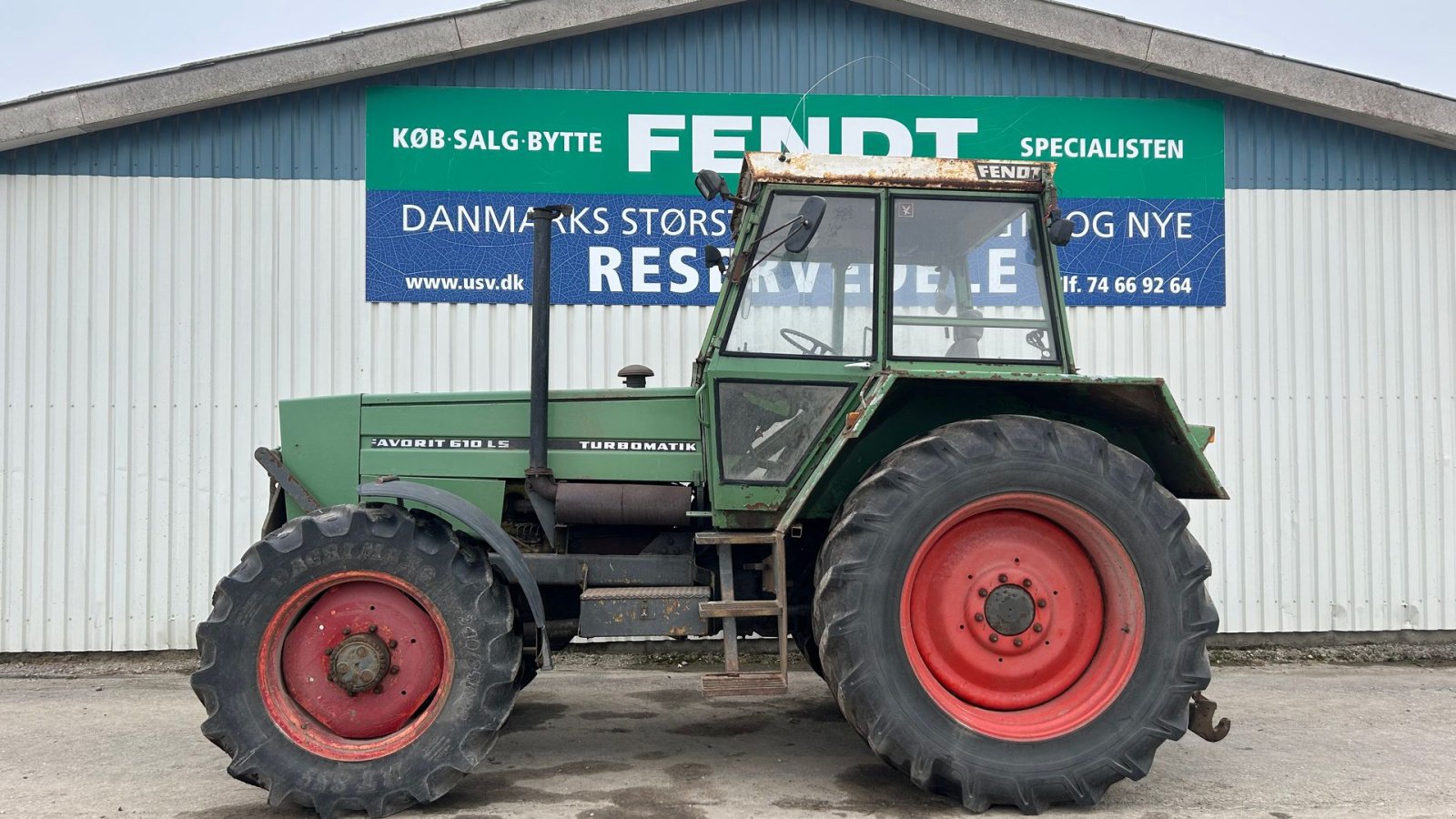 Traktor типа Fendt 610 LS, Gebrauchtmaschine в Rødekro (Фотография 1)