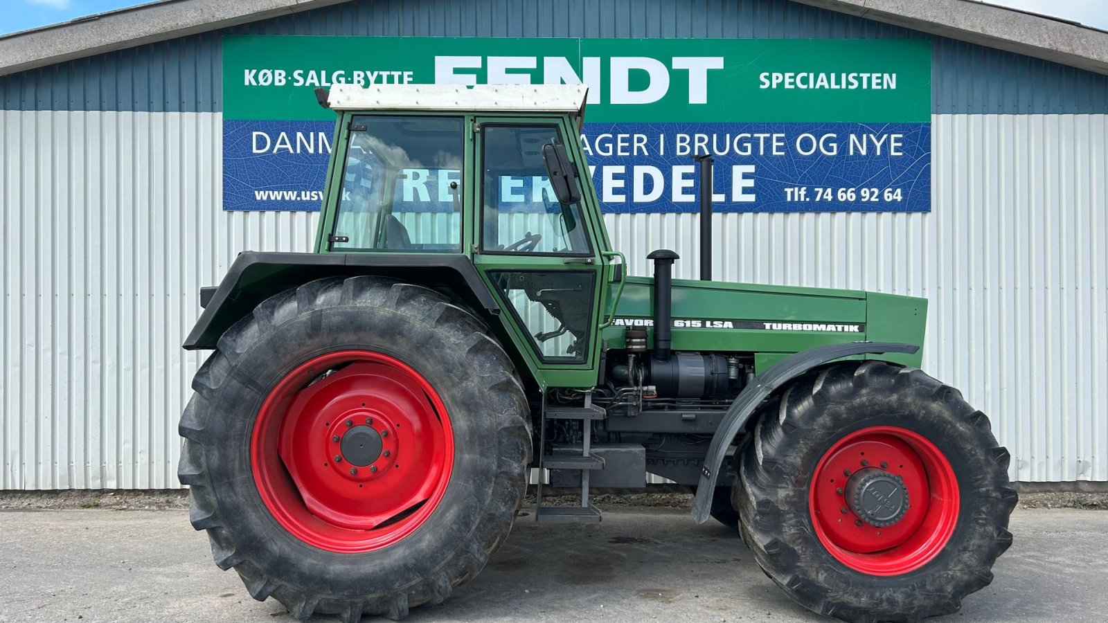 Traktor typu Fendt 615 Favorit Turbomitek E, Gebrauchtmaschine v Rødekro (Obrázek 4)