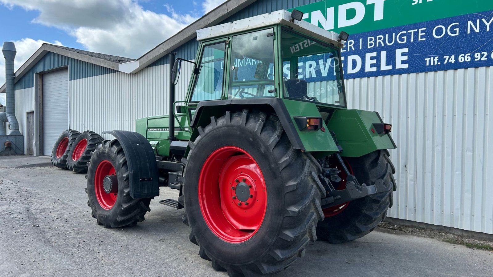 Traktor typu Fendt 615 Favorit Turbomitek E, Gebrauchtmaschine v Rødekro (Obrázek 3)