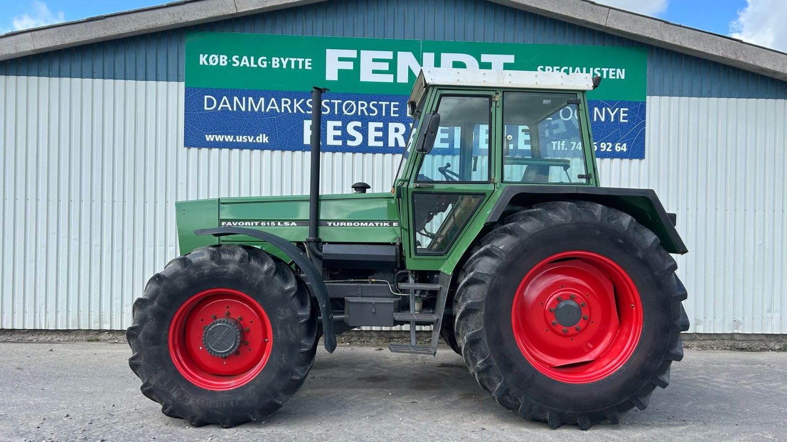 Traktor typu Fendt 615 Favorit Turbomitek E, Gebrauchtmaschine v Rødekro (Obrázek 1)