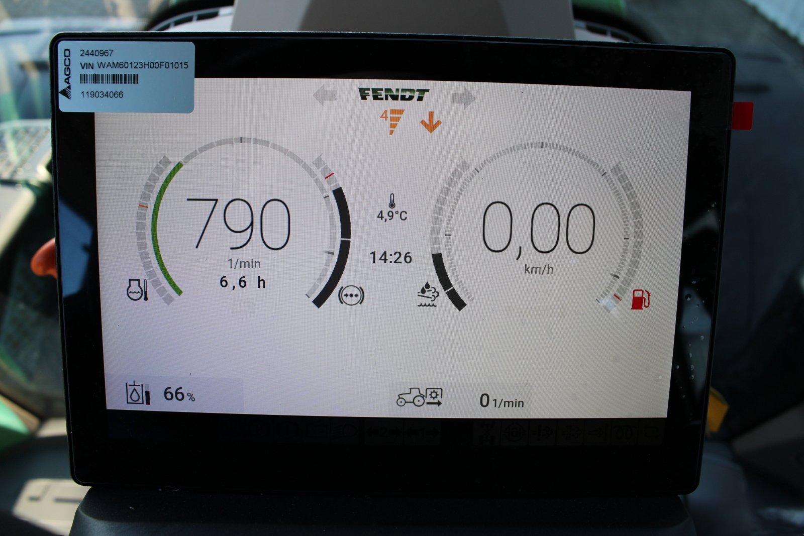 Traktor of the type Fendt 616 Vario Power+ Sett2, Neumaschine in Holle- Grasdorf (Picture 20)