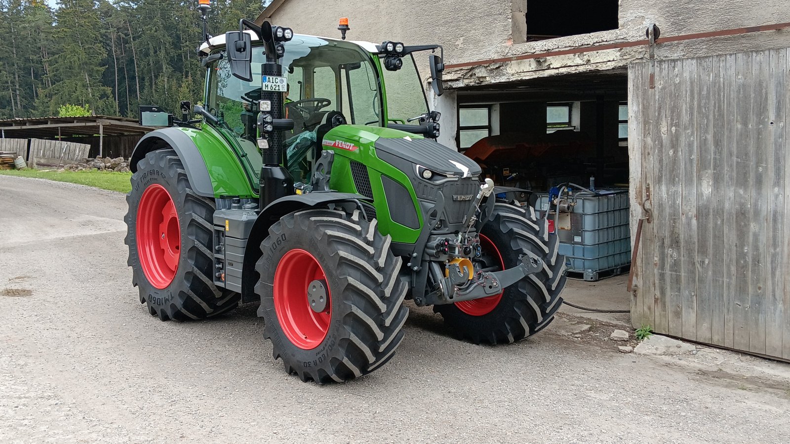 Traktor van het type Fendt 616 Vario PowerPlus, Gebrauchtmaschine in Hollenbach (Foto 1)