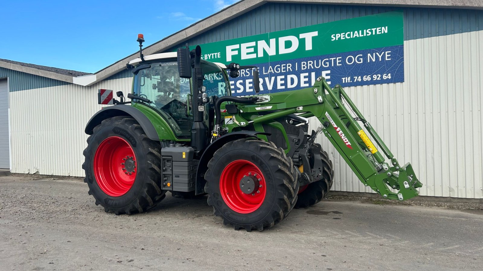 Traktor a típus Fendt 620 S2 Profi Plus  Meget udstyr, Front PTO + Fendt 5x90 Frontlæsser, Gebrauchtmaschine ekkor: Rødekro (Kép 5)