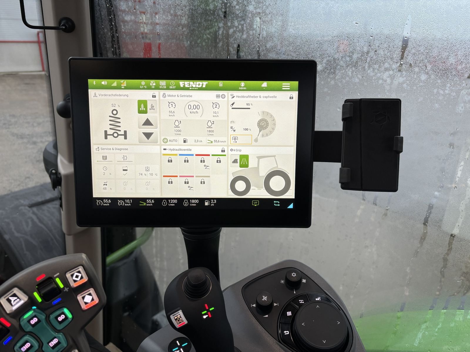 Traktor typu Fendt 620 Vario Profi+, Vorführmaschine v Starrein (Obrázek 19)